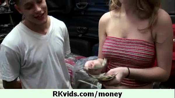 Teen babe Medapascal gets paid for sex