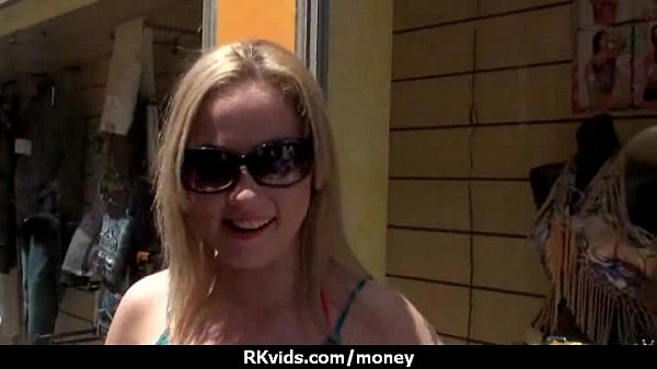 Teen girl fucks for money with Medapascal