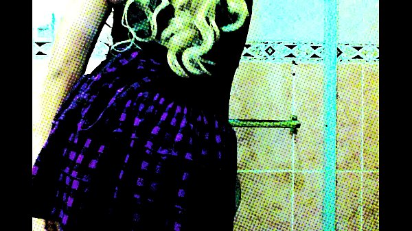 Mexicana blonde Melanisofia sucks banana for boyfriend