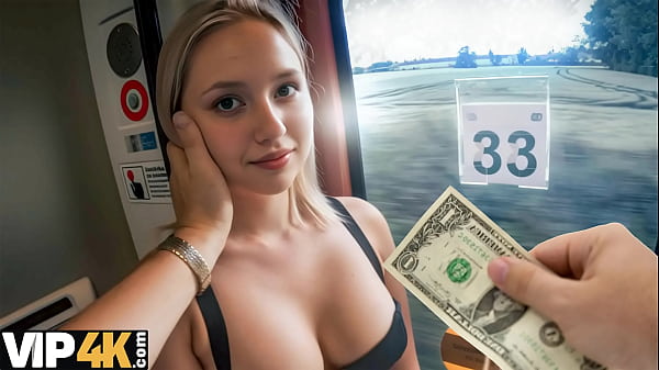 Blonde babe sucks cock in train station restroom