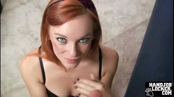 Redhead Handyjax84 gives amateur handjob