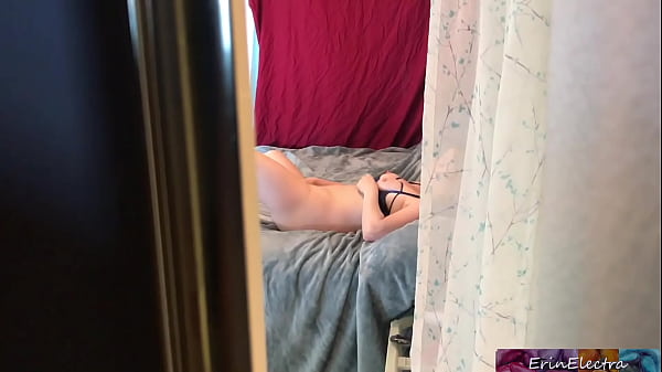 Erin Electra's Nephew in law caught peeping on horny aunt in law getting fucked by big dick