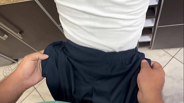 Lazy latina stepdaughter gets anal from stepdad for not cooking
