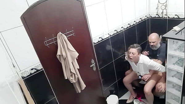 Gabi SweetCoupleStories caught sucking and fucking in bar bathroom by Victor SweetCoupleStories