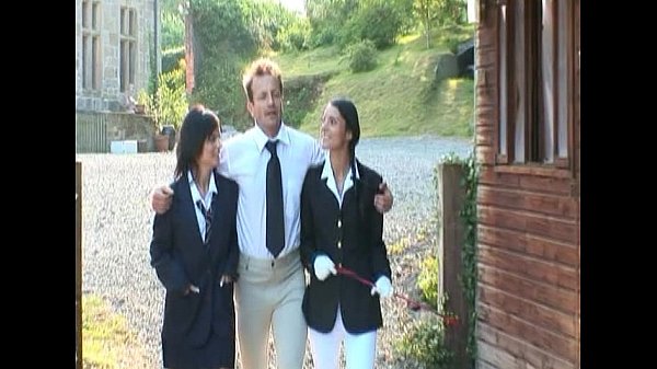 Harmony and Black Angelika Join George Uhl and Angel Dark in Russian-Institute Foursome