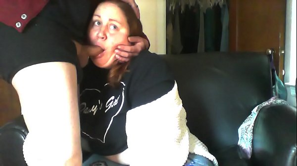 Malcanthet redhead wife face fucks while swallowing huge cum load during intense blowjob