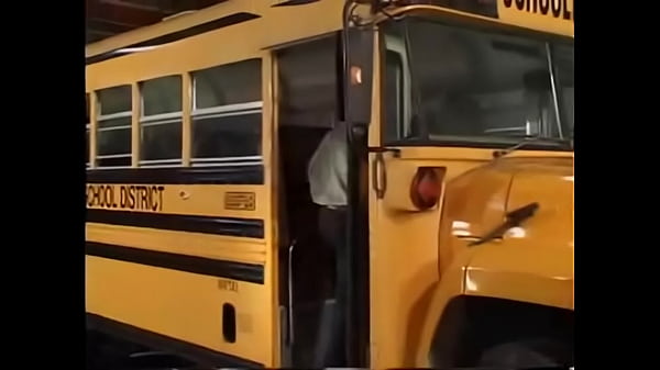 Jessi Summers fucks on a school bus in uniform