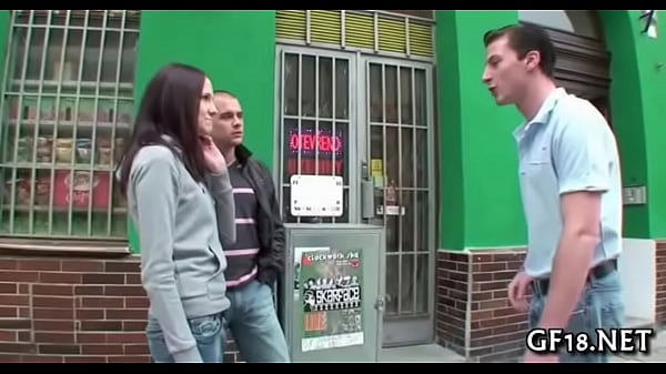 Russian girlfriend gets fucked by stranger