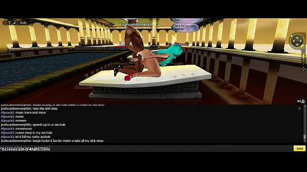 Cici Anal gets anal creampie in Imvu 3d game with Cashmoney60Z