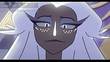 Eddie783 animation of Sir Pentious and Seraphin from Hazbin Hotel