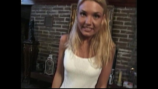 Freckled blonde Cassie gives intense POV blowjob
