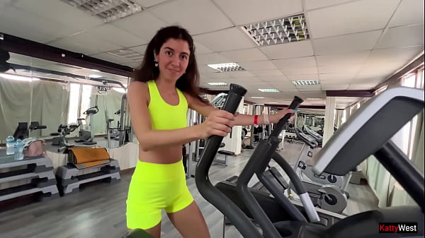 Dis Diger and Katty West public sex in the gym caught on camera