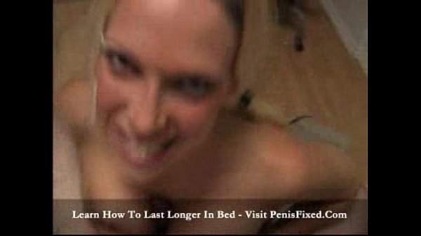 Nikki Hunter sucks janitor at work