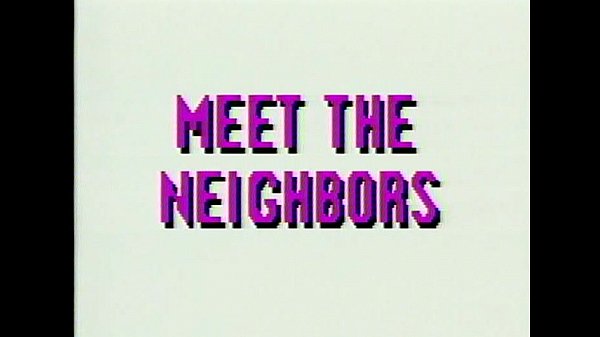 Neighborhood watch threesome with hot neighbor