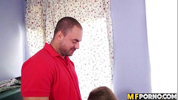 Melissa May blonde teen amateur hardcore babe threesome with step mom