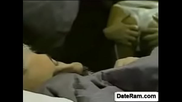 Skinny babe fucked by two guys in anal threesome