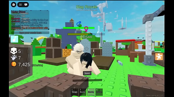 Oru125 gets slapped and fucked in Roblox condo