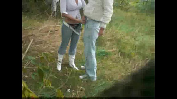 Step mom and daughter in field of dreams outdoor voyeur encounter