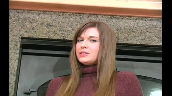Young woman Fipibanuceq wears white tights and masturbates