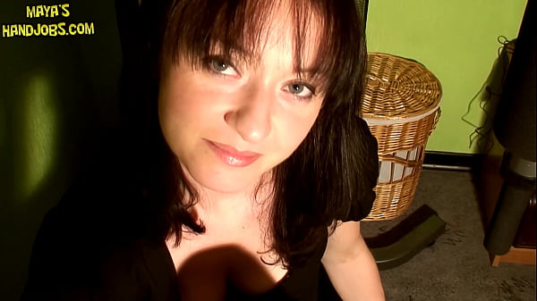 Maya gives brunette footjob with 2 cumshots