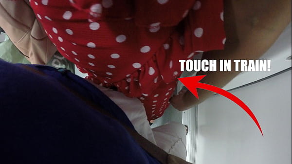 Markus Rokar & Miss Fan Public Train Handjob Caught on Camera