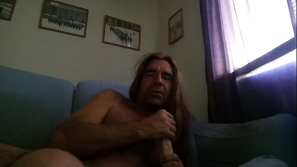 Mature Dirty Talk solo with big cock dildo