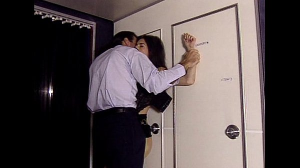 Step mom milf seduces step son on a plane in Angels In Flight scene 2