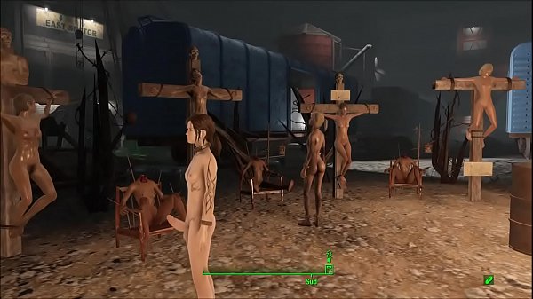 Fallout 4 anime girl punished with creampie by Bergamhot911