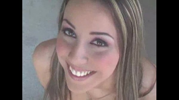 Blonde gives blowjob with facial cumshot