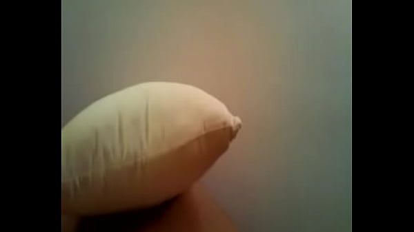 Young guy fucks pillow like a girl