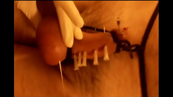 Seattlecbt step brother gets cock and balls skewered in extreme cbt bdsm scene