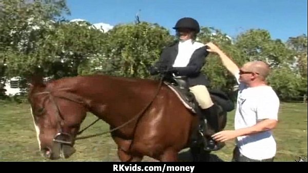 Teen girl fucks for cash with Medapascal