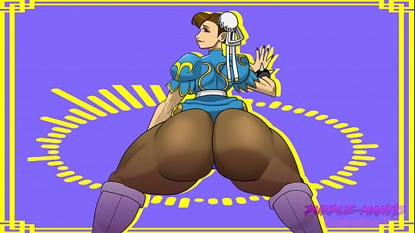 Chun Li twerks in cowgirl position