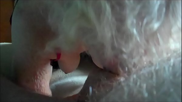 Blonde granny sucks 70 year old dick