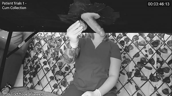 Nurse gives handjob for sperm extraction procedure