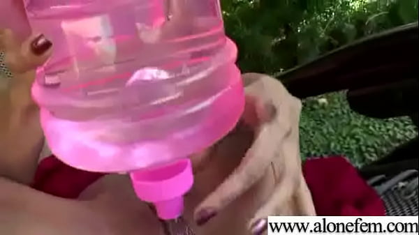 Alonefem Amateur Redhead Teen Plays With Vibrator and Toys