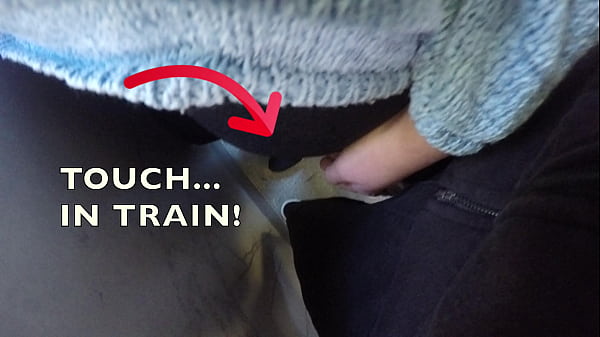 Wife touches stranger on train her husband watches