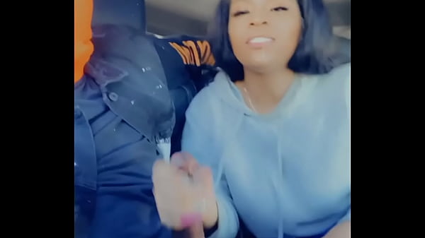 Ebony Jayla Page Blowjob in Public with BBC