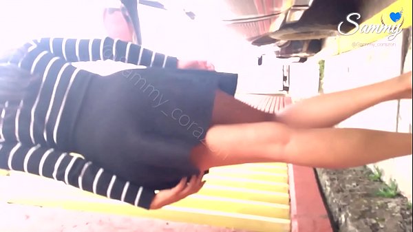 Sammy Corazon and Rico Vargas catch Amateur Mexican Sweetie Flashing in public
