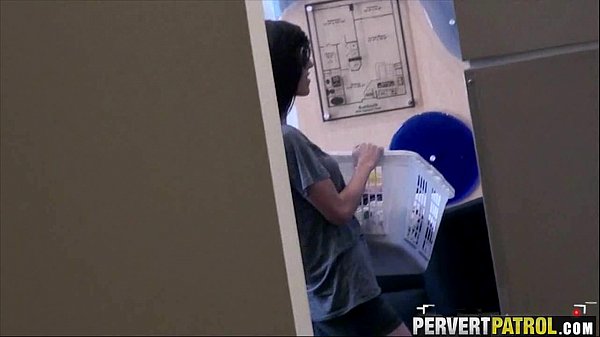 Teen caught fucking at laundromat with Krystincums