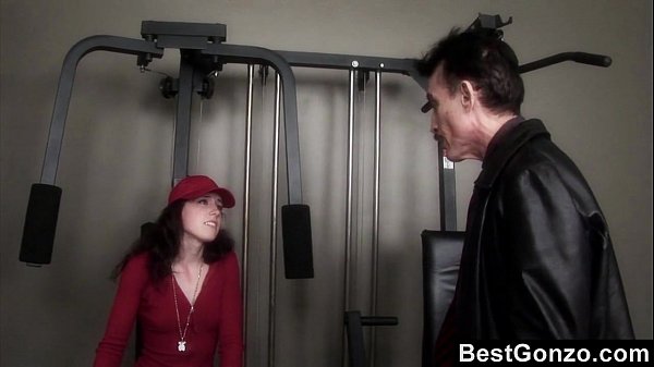 Petite babysitter Janie Jones gives blowjob to keep job