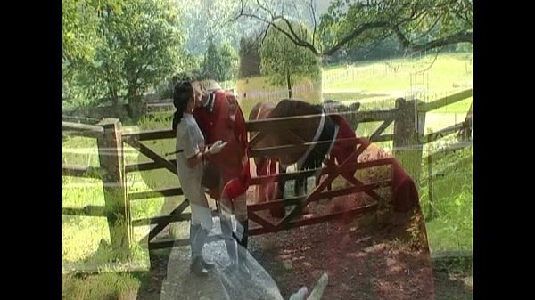 Harmony gets naughty at riding school