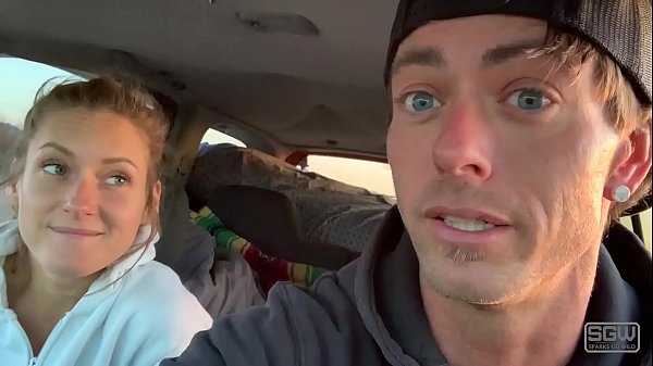 SparksGoWild homeless gay amateur gets caught on camera in public outdoor creampie scene