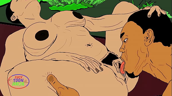 Juzinhah and Suzzyhotgirl get fucked by Fucktoonnaija's big cock