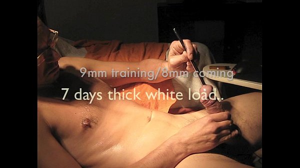 Alroon's 7 Days Thick White Load 9mm 8mm Solo Cumshot with BDSM Sounds