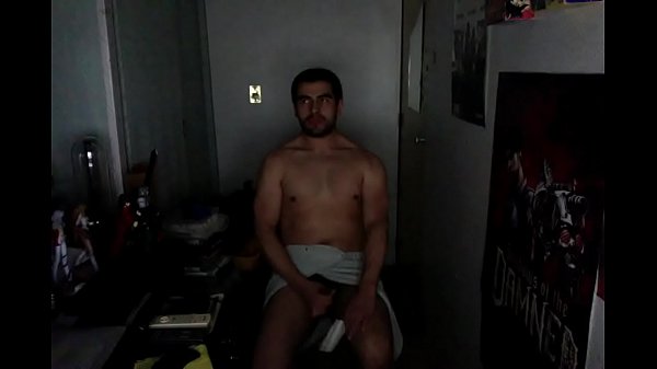 John Demon Masturbates Alone in a Room