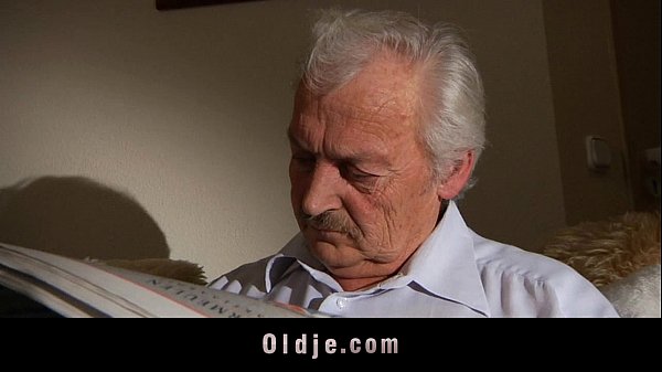 Old man fucks young girl with Eva Strauss