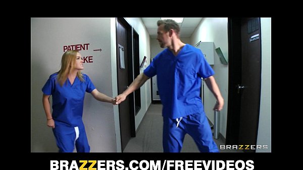 Blonde nurse Krissy Lynn fucks hospital intern during work