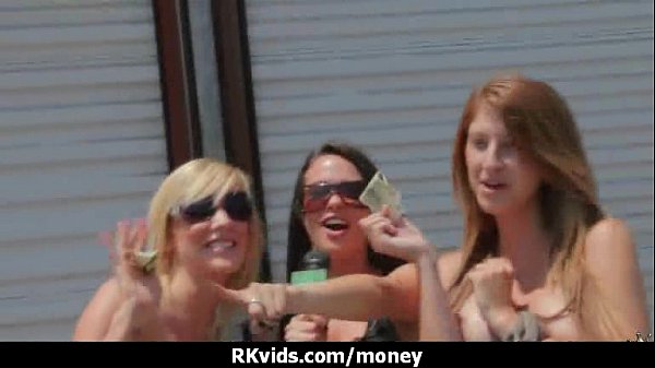 Teen Medapascal naked in public for money