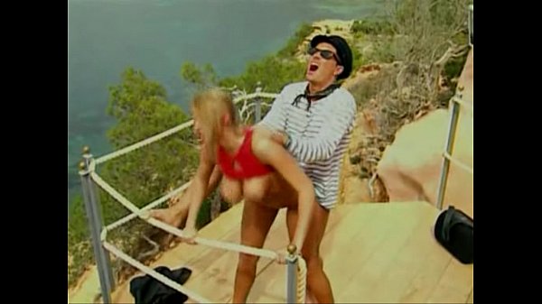 Blonde Sonya Smith fucks outdoors by the sea